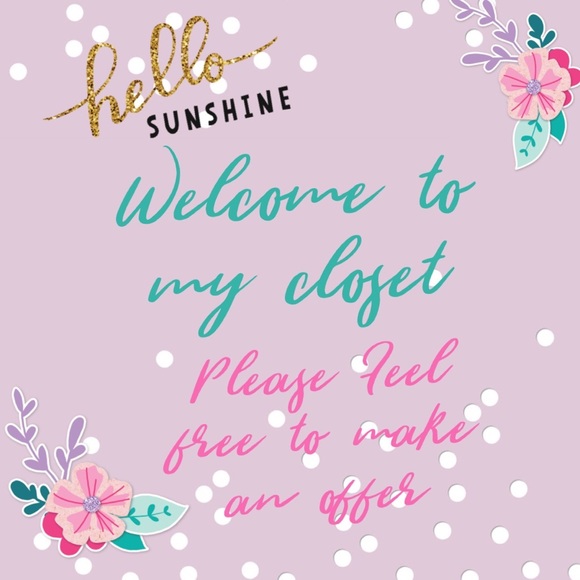 Welcome to my closet. Thank you for visiting. Feel free to make me an offer - Picture 1 of 1